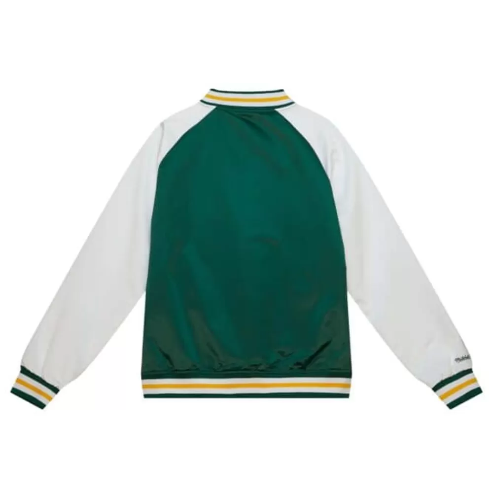 Apparel Mitchell & Ness Jackets & Outerwear-Primetime Lw Satin Jacket Seattle Supersonics