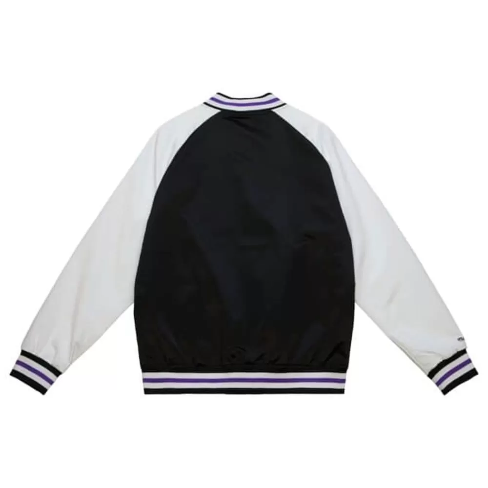 Apparel Mitchell & Ness Jackets & Outerwear-Primetime Lw Satin Jacket Toronto Raptors