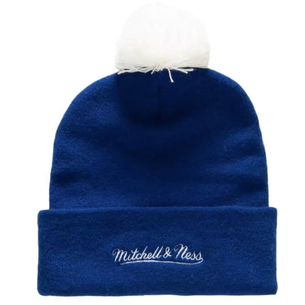 Headwear Mitchell & Ness -Punch Out Pom Knit Tampa Bay Lightning
