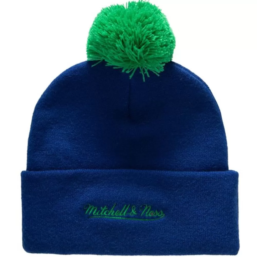 Headwear Mitchell & Ness -Punch Out Pom Knit Vancouver Canucks