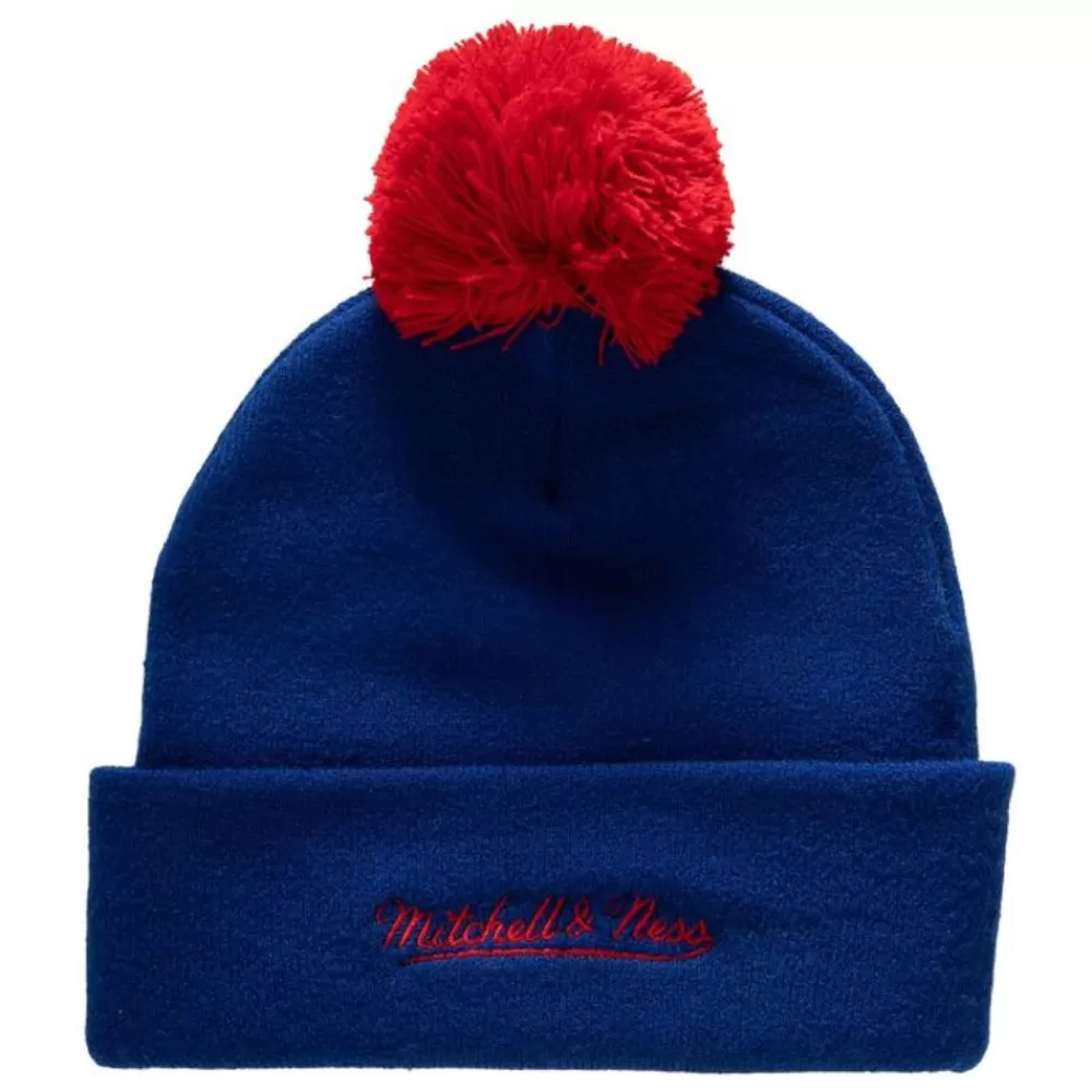 Headwear Mitchell & Ness -Punch Out Pom Knit Winnipeg Jets