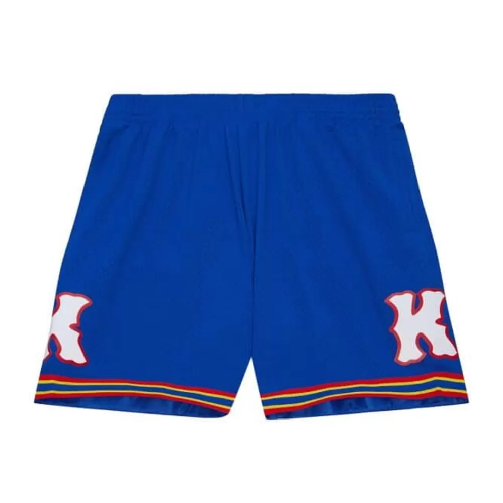 Shorts Mitchell & Ness -Replica University Of Kansas 1987 Shorts