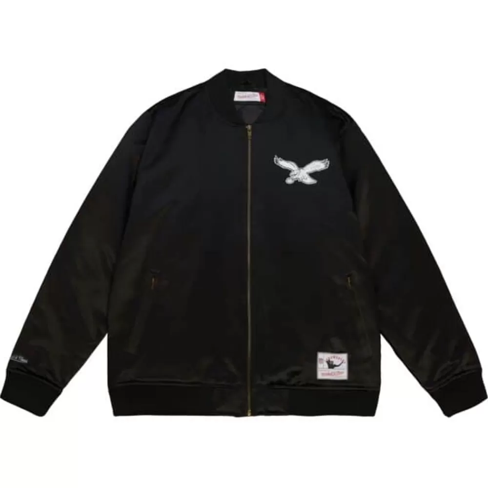 Apparel Mitchell & Ness Jackets & Outerwear-Satin Jacket 2.0 Philadelphia Eagles