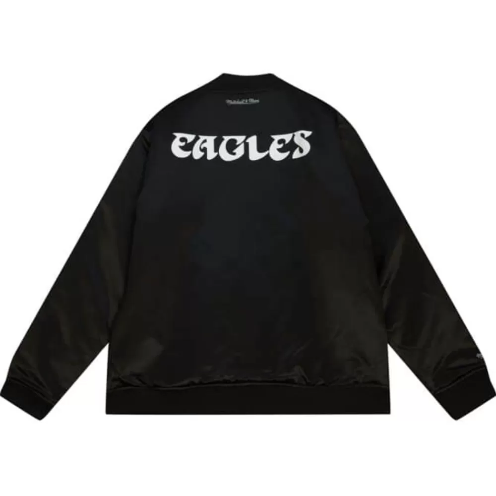 Apparel Mitchell & Ness Jackets & Outerwear-Satin Jacket 2.0 Philadelphia Eagles