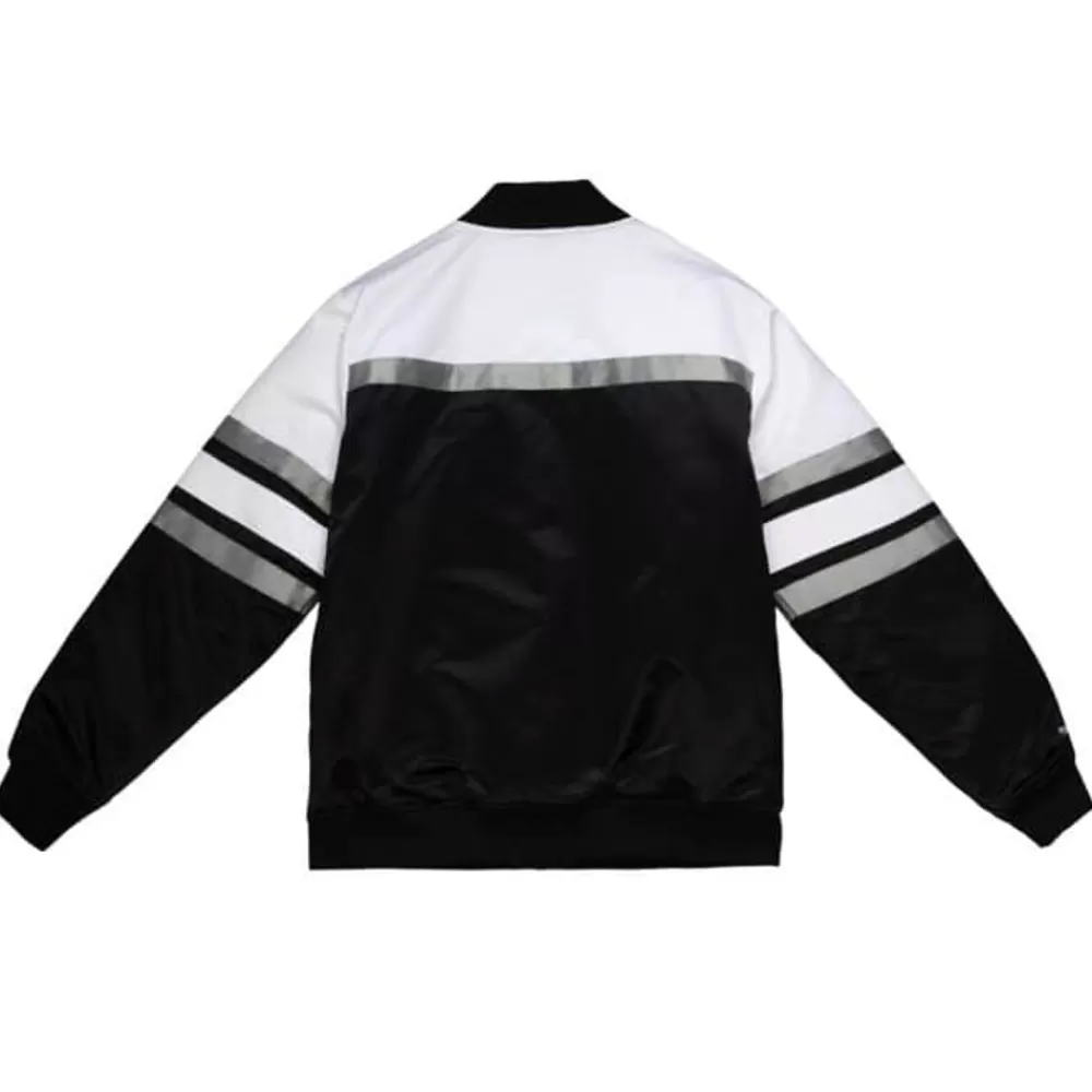 Apparel Mitchell & Ness Jackets & Outerwear-Special Script Heavyweight Satin Jacket Chicago White Sox