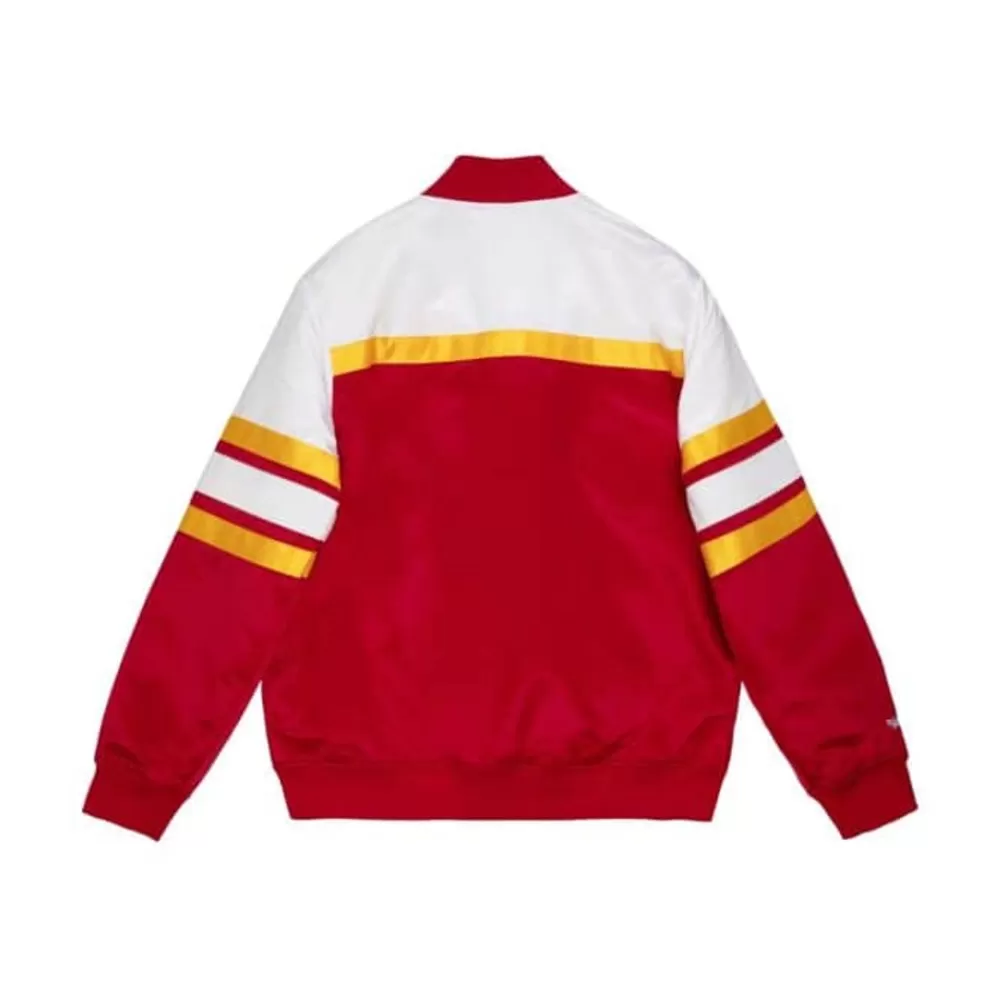 Apparel Mitchell & Ness Jackets & Outerwear-Special Script Heavyweight Satin Jacket Houston Rockets