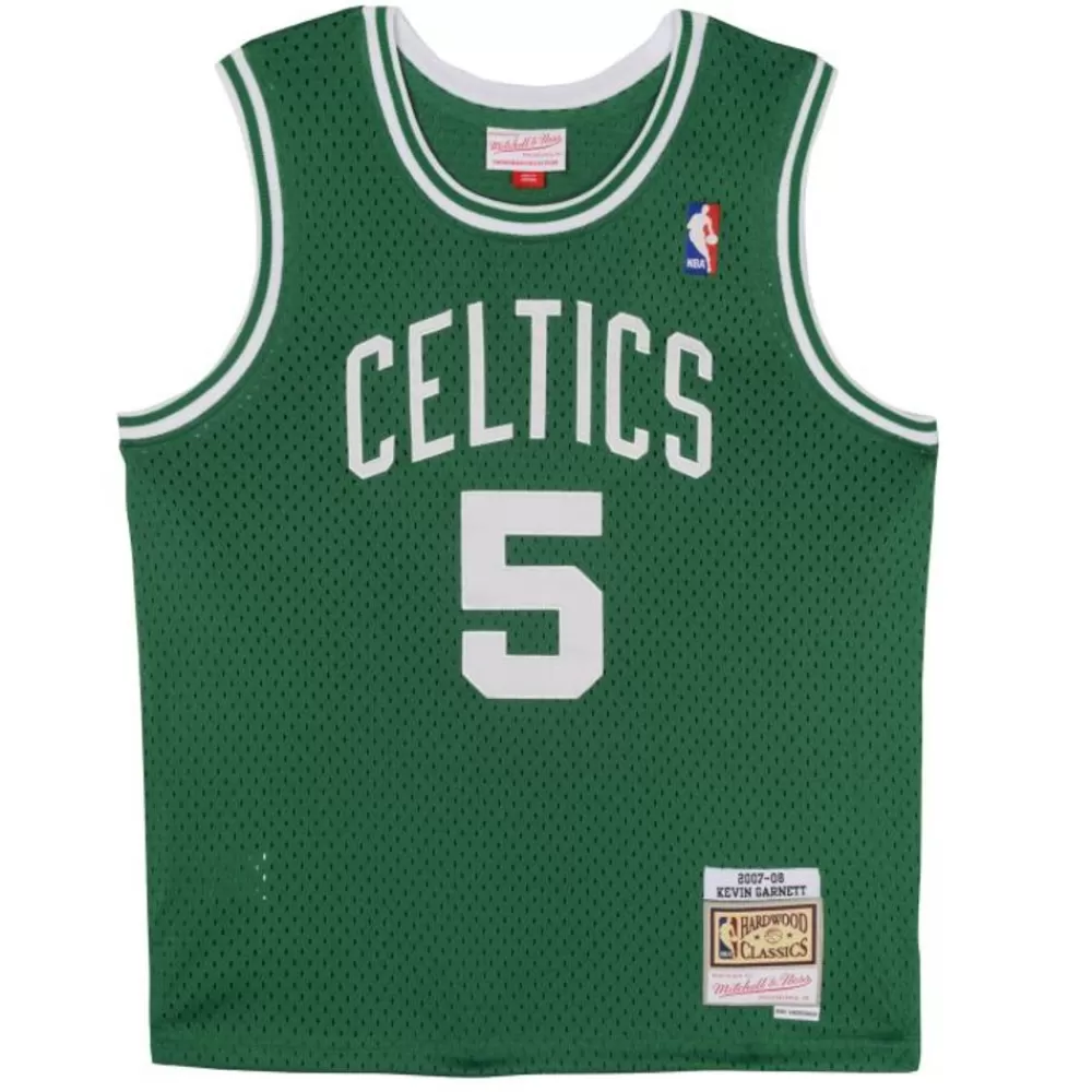 Apparel Mitchell & Ness Big Kids-Swingman Kevin Garnett Boston Celtics Road Jersey