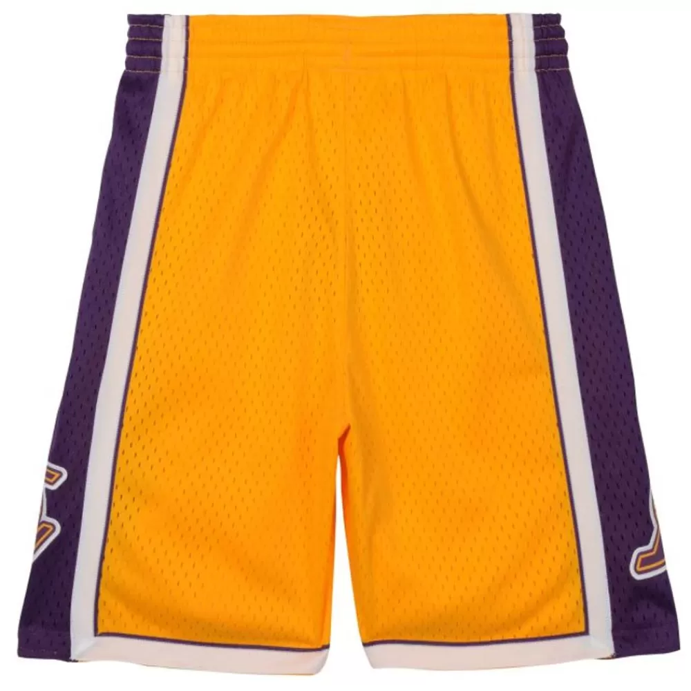 Apparel Mitchell & Ness Big Kids-Swingman Los Angeles Lakers Home Shorts