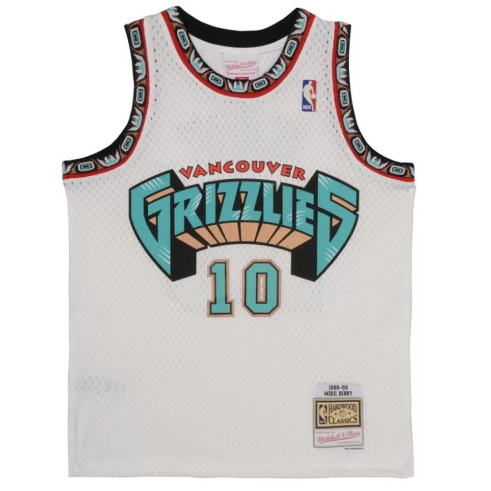 Apparel Mitchell & Ness Big Kids-Swingman Mike Bibby Vancouver Grizzlies Home Jersey