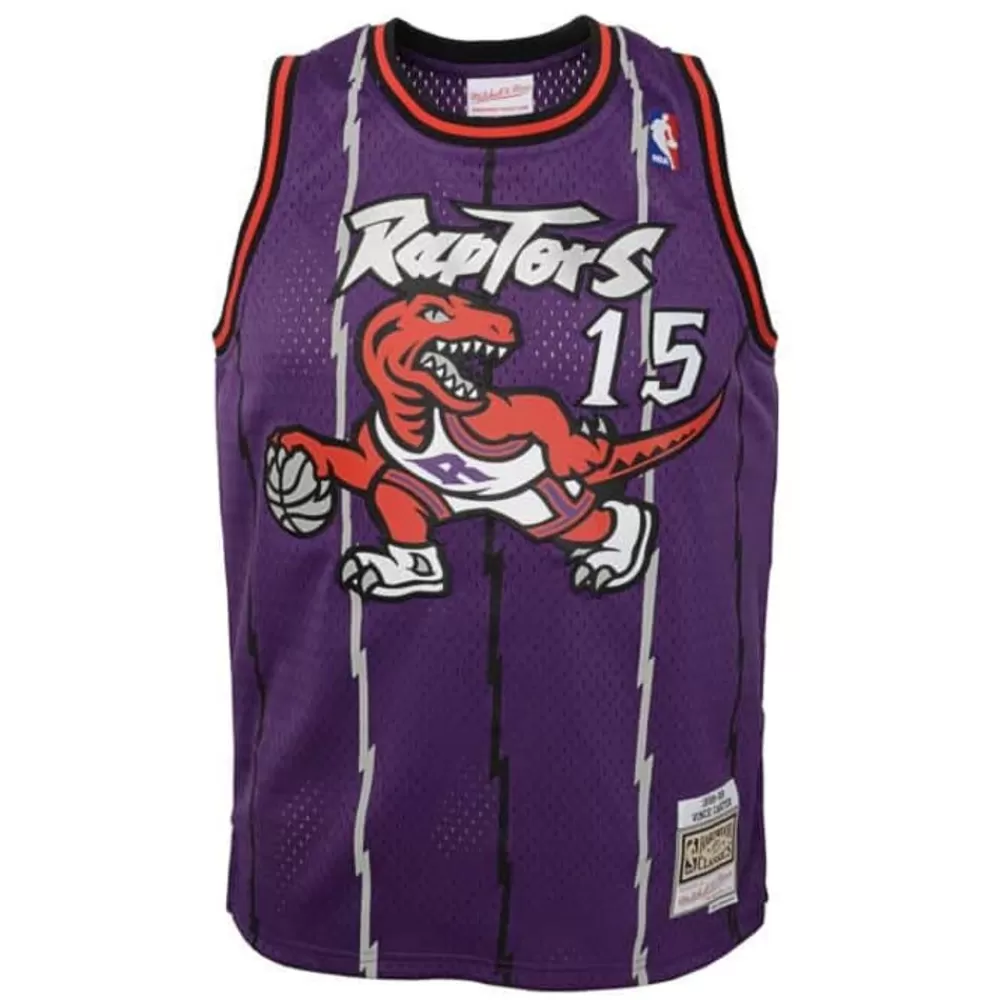 Apparel Mitchell & Ness Big Kids-Swingman Vince Carter Toronto Raptors Road 1998-99 Jersey