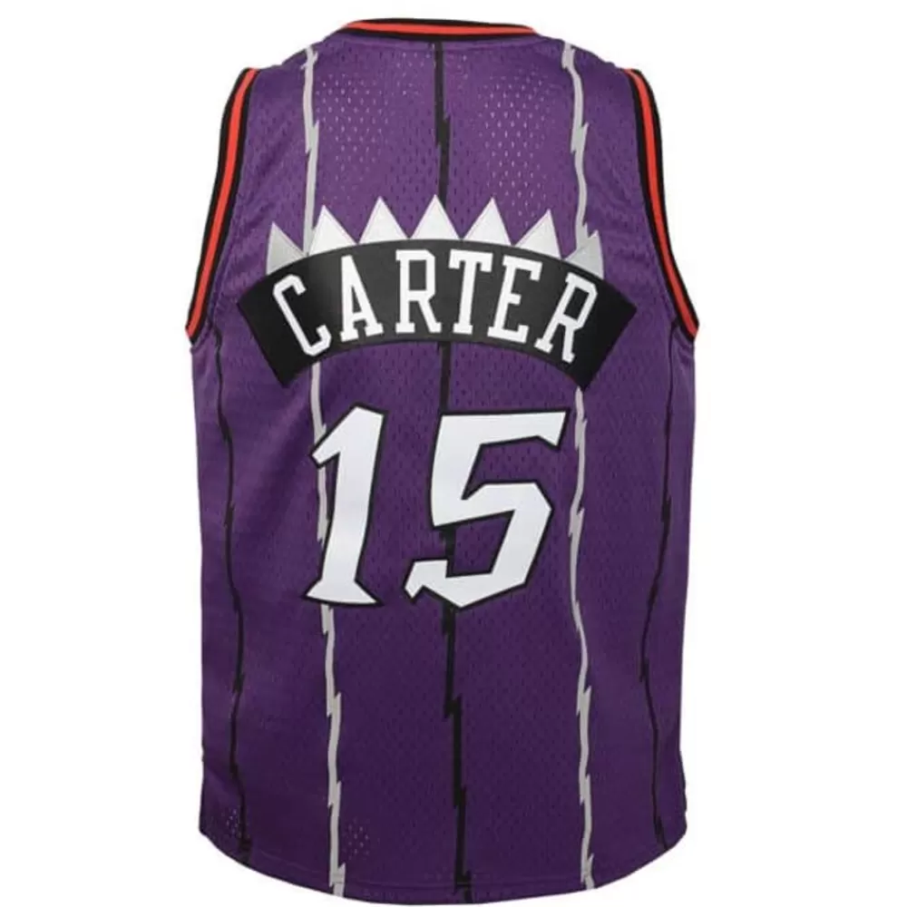 Apparel Mitchell & Ness Big Kids-Swingman Vince Carter Toronto Raptors Road 1998-99 Jersey