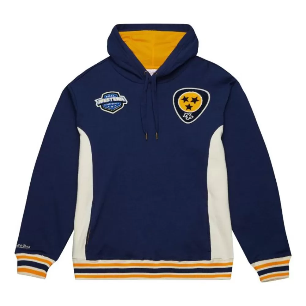 Apparel Mitchell & Ness Hoodies & Sweatshirts-Team Legacy French Terry Hoodie Nashville Predators