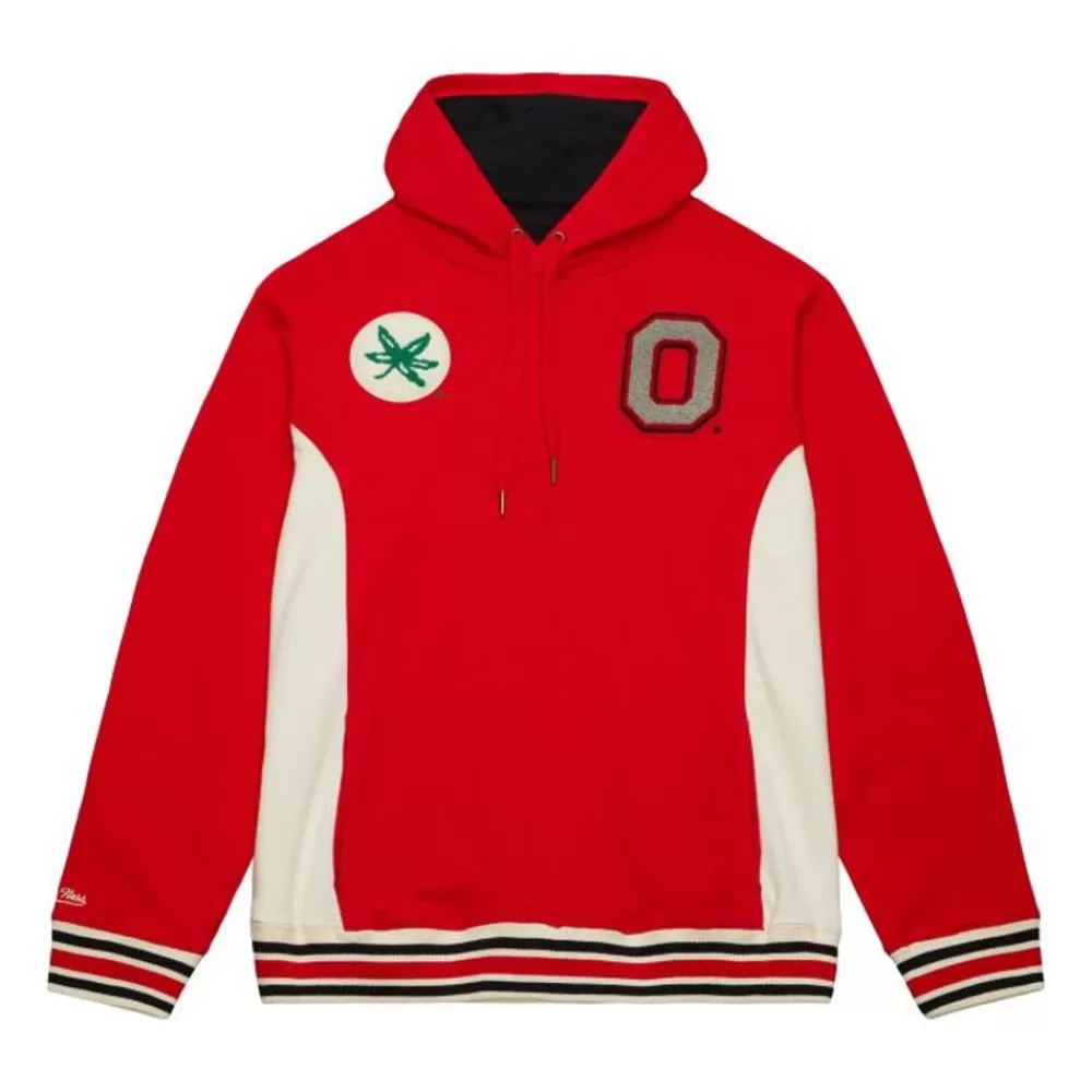 Apparel Mitchell & Ness Hoodies & Sweatshirts-Team Legacy French Terry Hoodie Ohio State