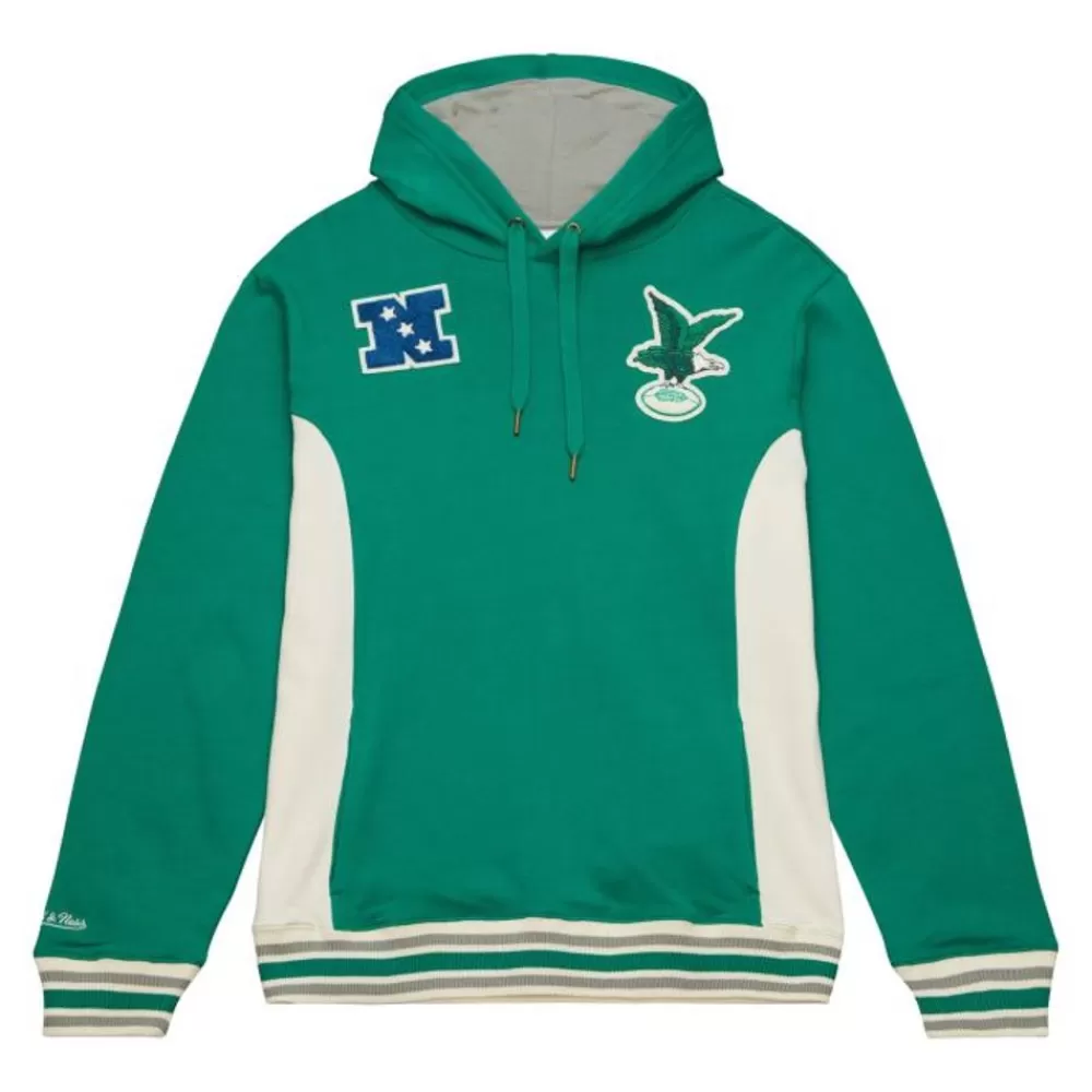 Apparel Mitchell & Ness Hoodies & Sweatshirts-Team Legacy French Terry Hoodie Philadelphia Eagles