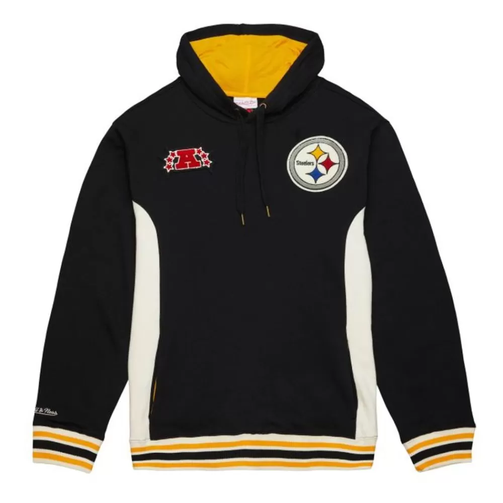 Apparel Mitchell & Ness Hoodies & Sweatshirts-Team Legacy French Terry Hoodie Pittsburgh Steelers