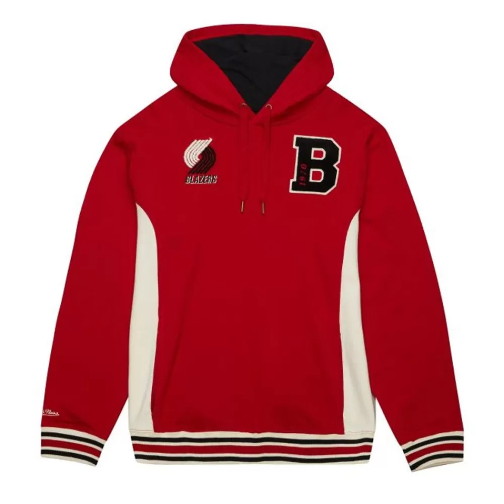 Apparel Mitchell & Ness Hoodies & Sweatshirts-Team Legacy French Terry Hoodie Portland Trail Blazers