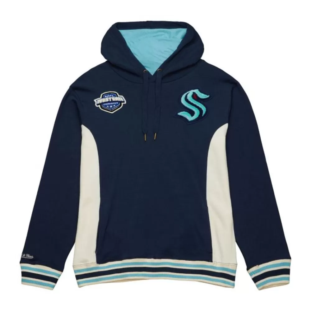 Apparel Mitchell & Ness Hoodies & Sweatshirts-Team Legacy French Terry Hoodie Seattle Kraken