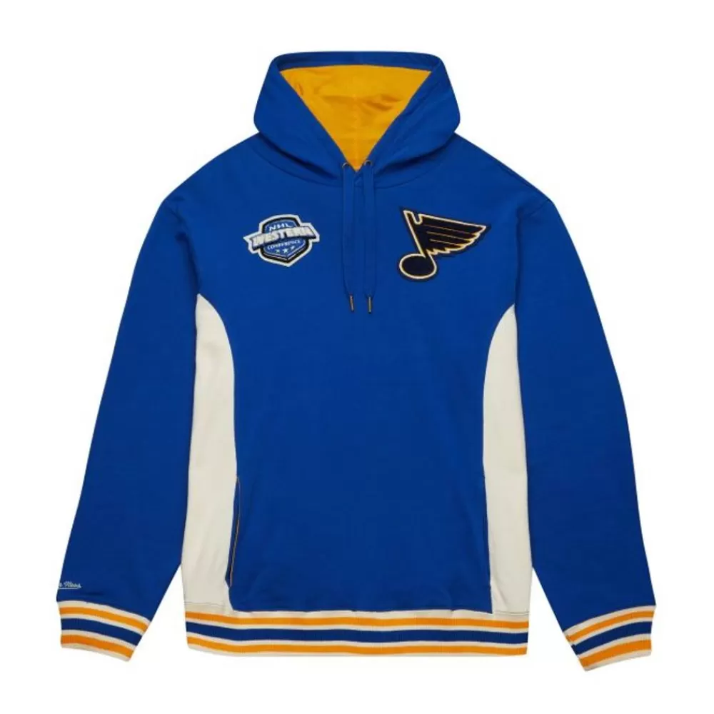 Apparel Mitchell & Ness Hoodies & Sweatshirts-Team Legacy French Terry Hoodie St. Louis Blues