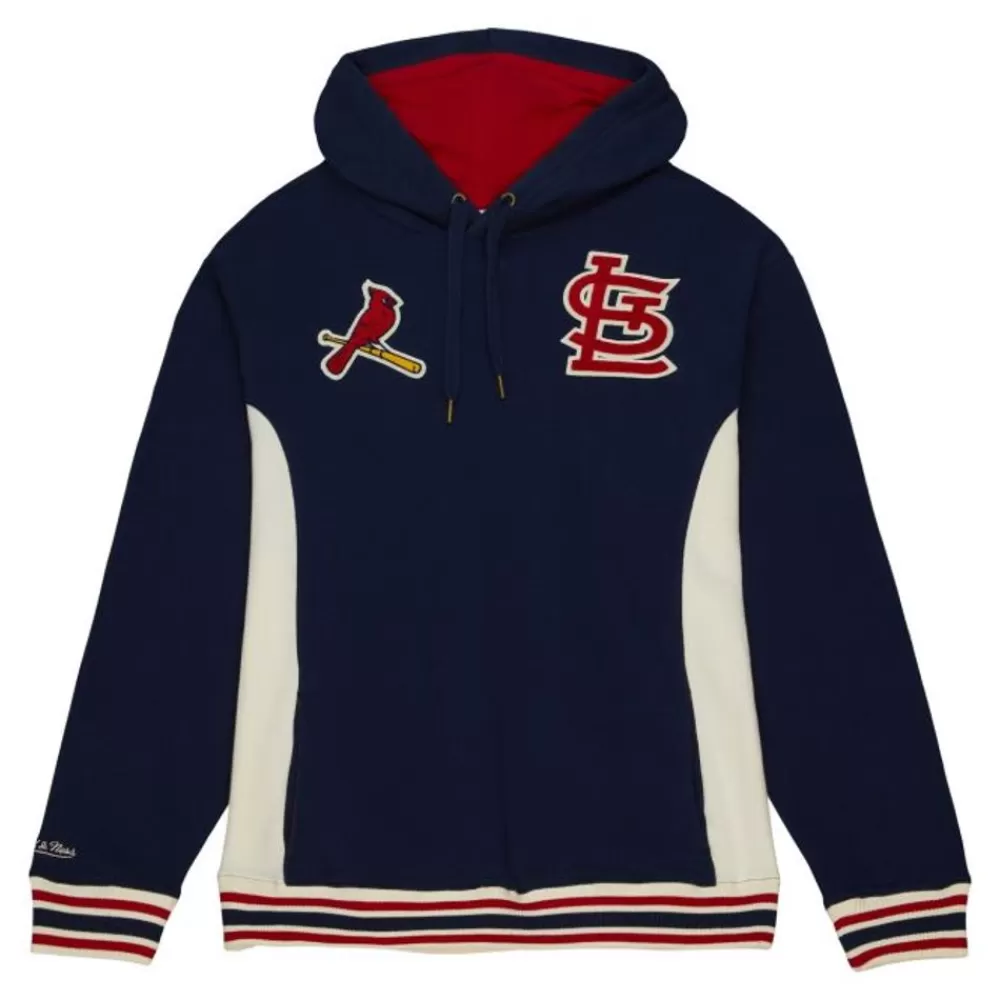 Apparel Mitchell & Ness Hoodies & Sweatshirts-Team Legacy French Terry Hoodie St. Louis Cardinals
