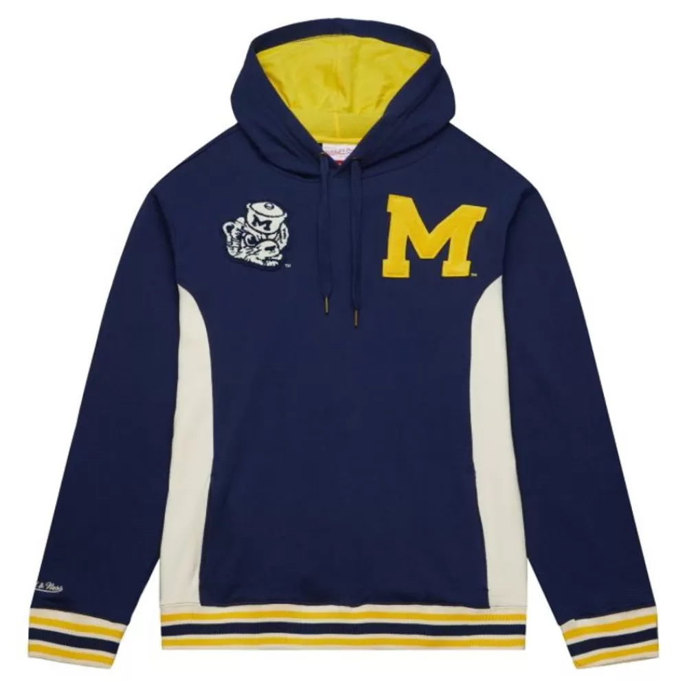 Apparel Mitchell & Ness Hoodies & Sweatshirts-Team Legacy French Terry Hoodie University Of Michigan