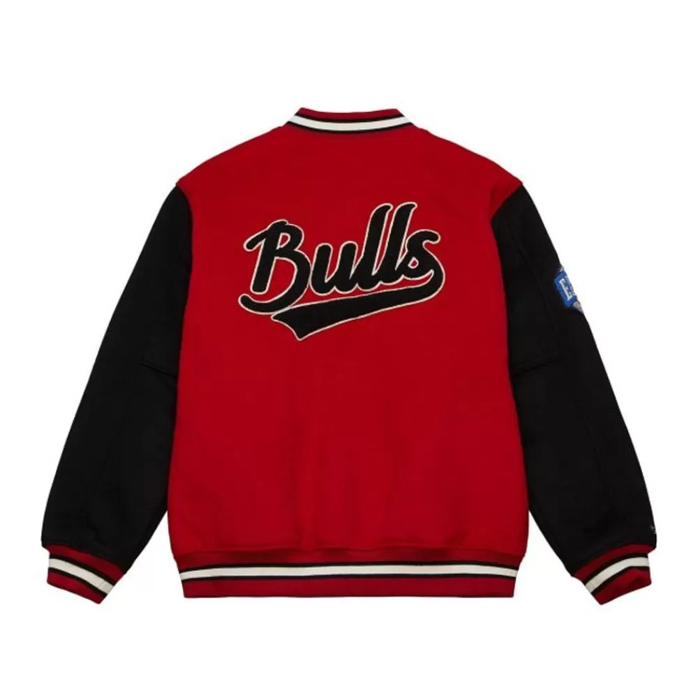 Apparel Mitchell & Ness Jackets & Outerwear-Team Legacy Varsity Jacket Chicago Bulls