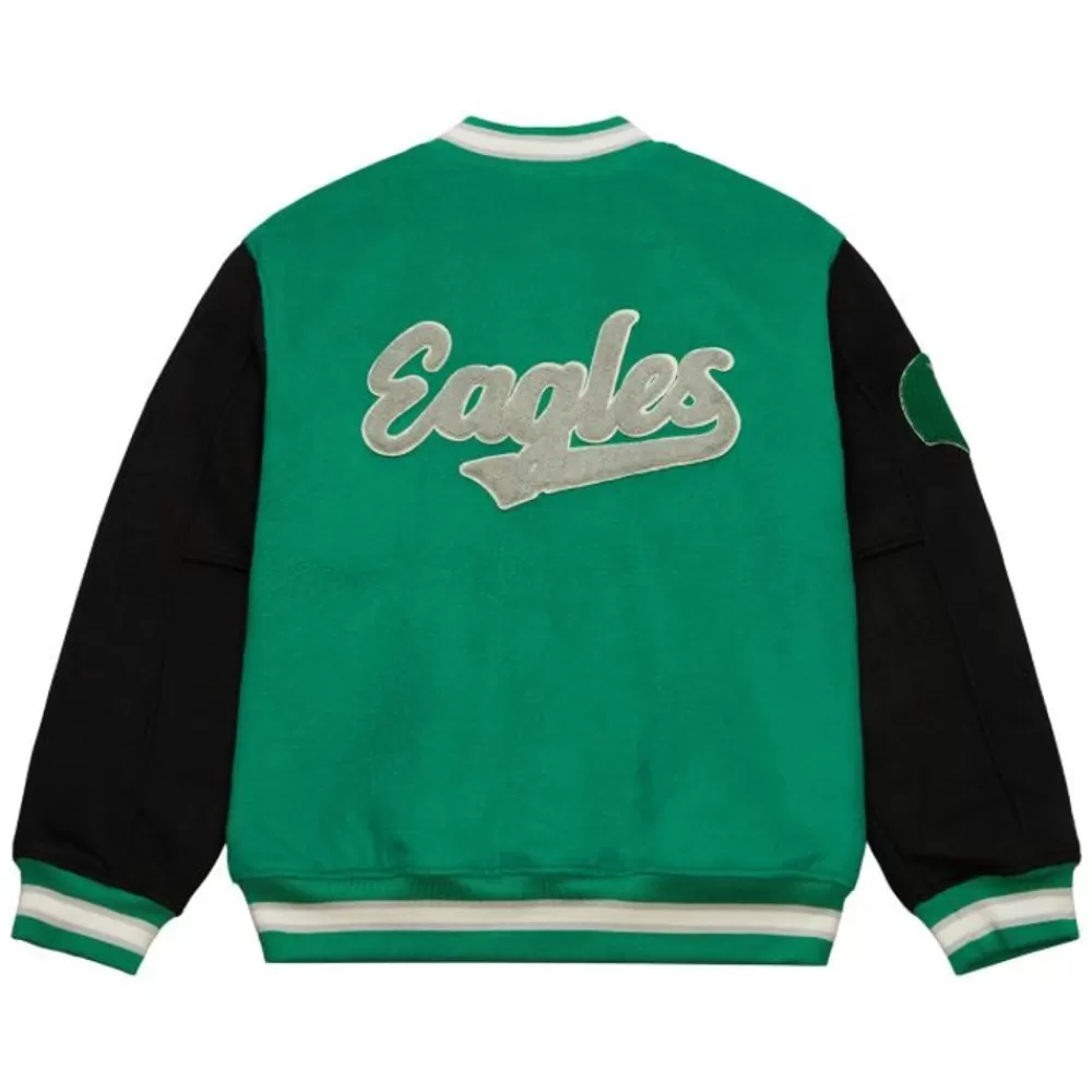 Apparel Mitchell & Ness Jackets & Outerwear-Team Legacy Varsity Jacket Philadelphia Eagles