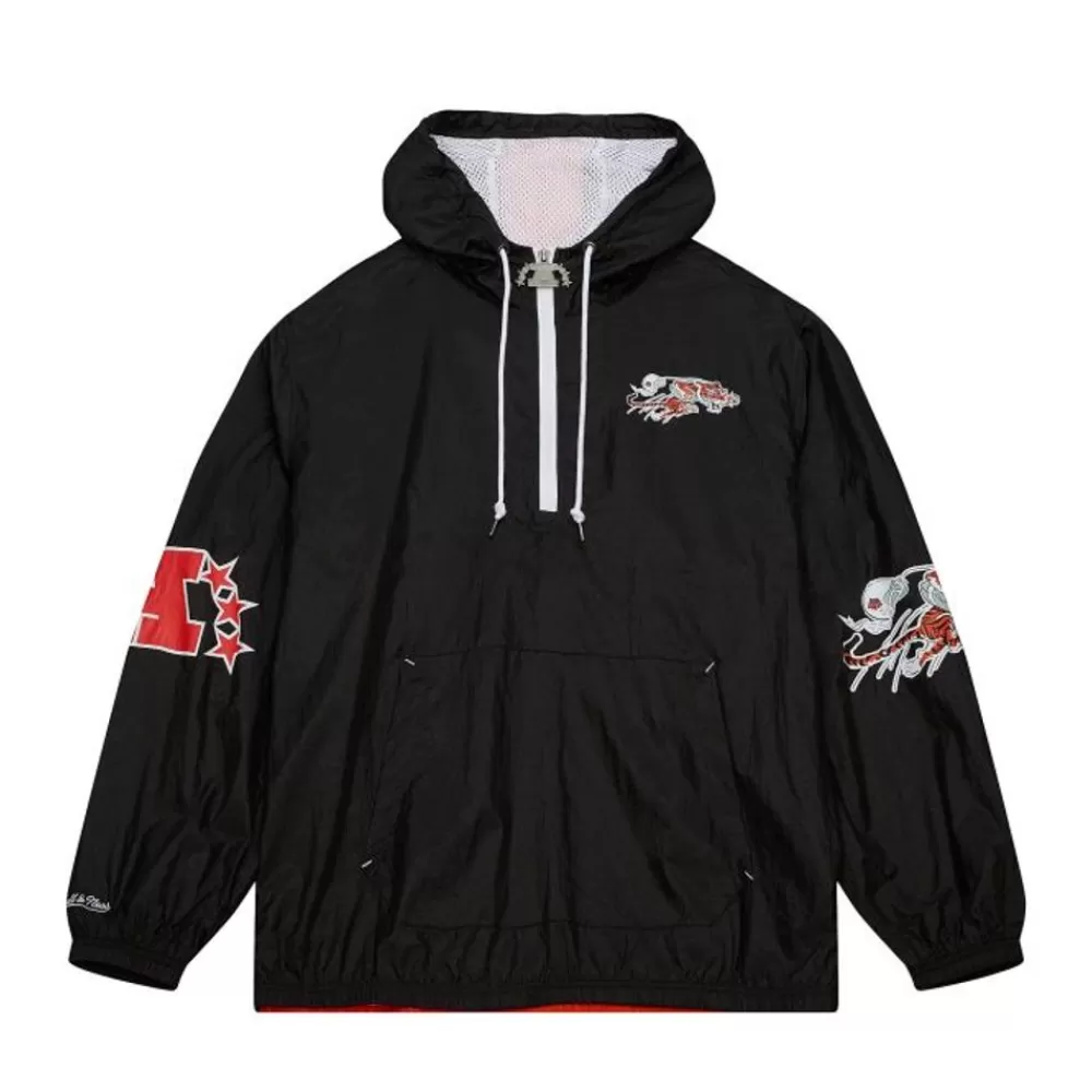 Apparel Mitchell & Ness Jackets & Outerwear-Team Og 2.0 Anorak Windbreaker Cincinnati Bengals