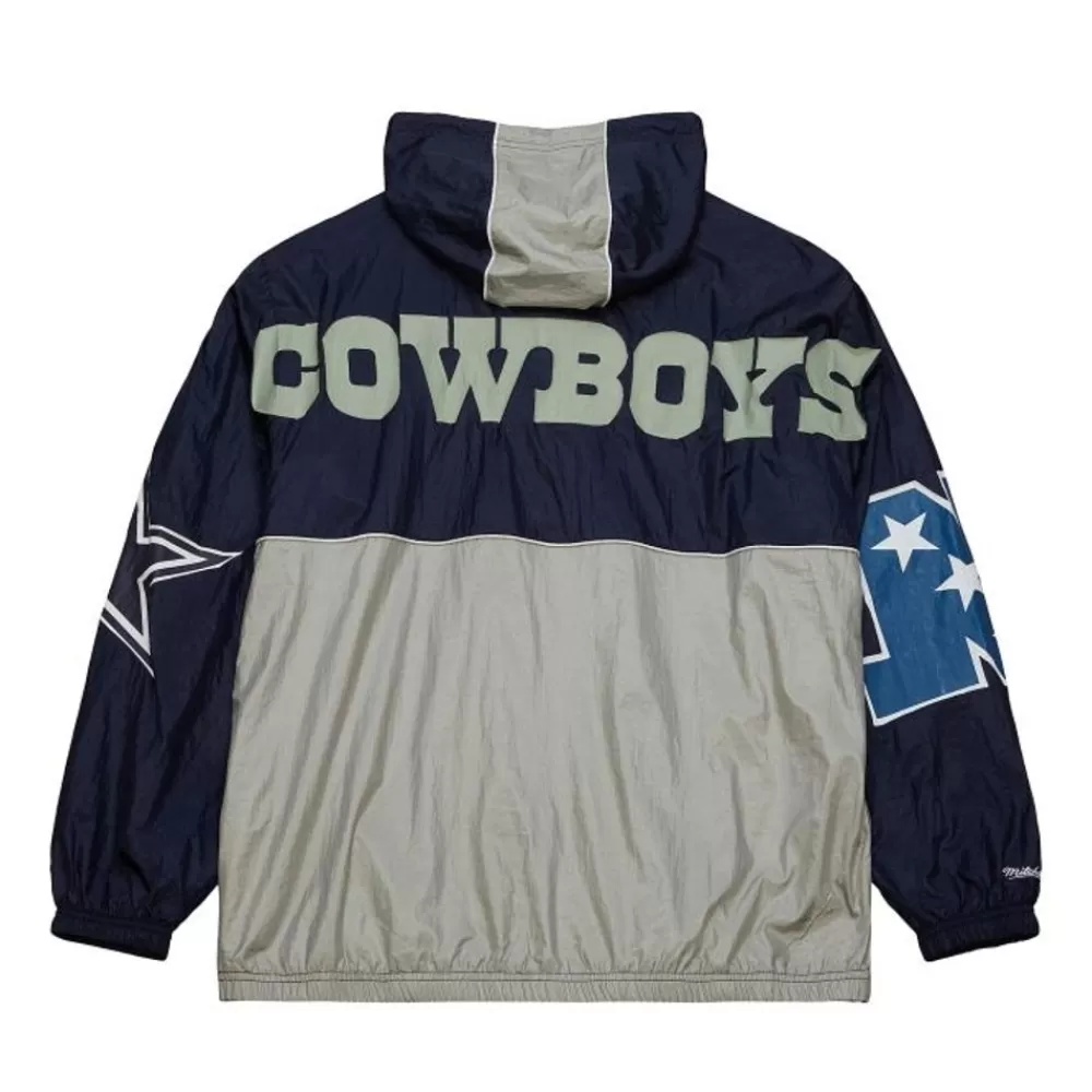 Apparel Mitchell & Ness Jackets & Outerwear-Team Og 2.0 Anorak Windbreaker Dallas Cowboys