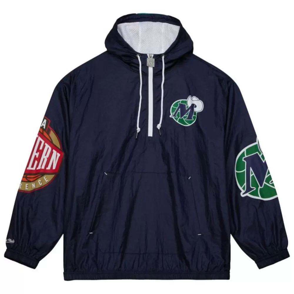 Apparel Mitchell & Ness Jackets & Outerwear-Team Og 2.0 Anorak Windbreaker Dallas Mavericks