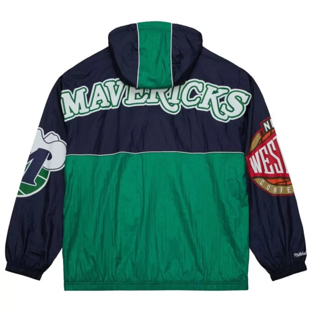 Apparel Mitchell & Ness Jackets & Outerwear-Team Og 2.0 Anorak Windbreaker Dallas Mavericks