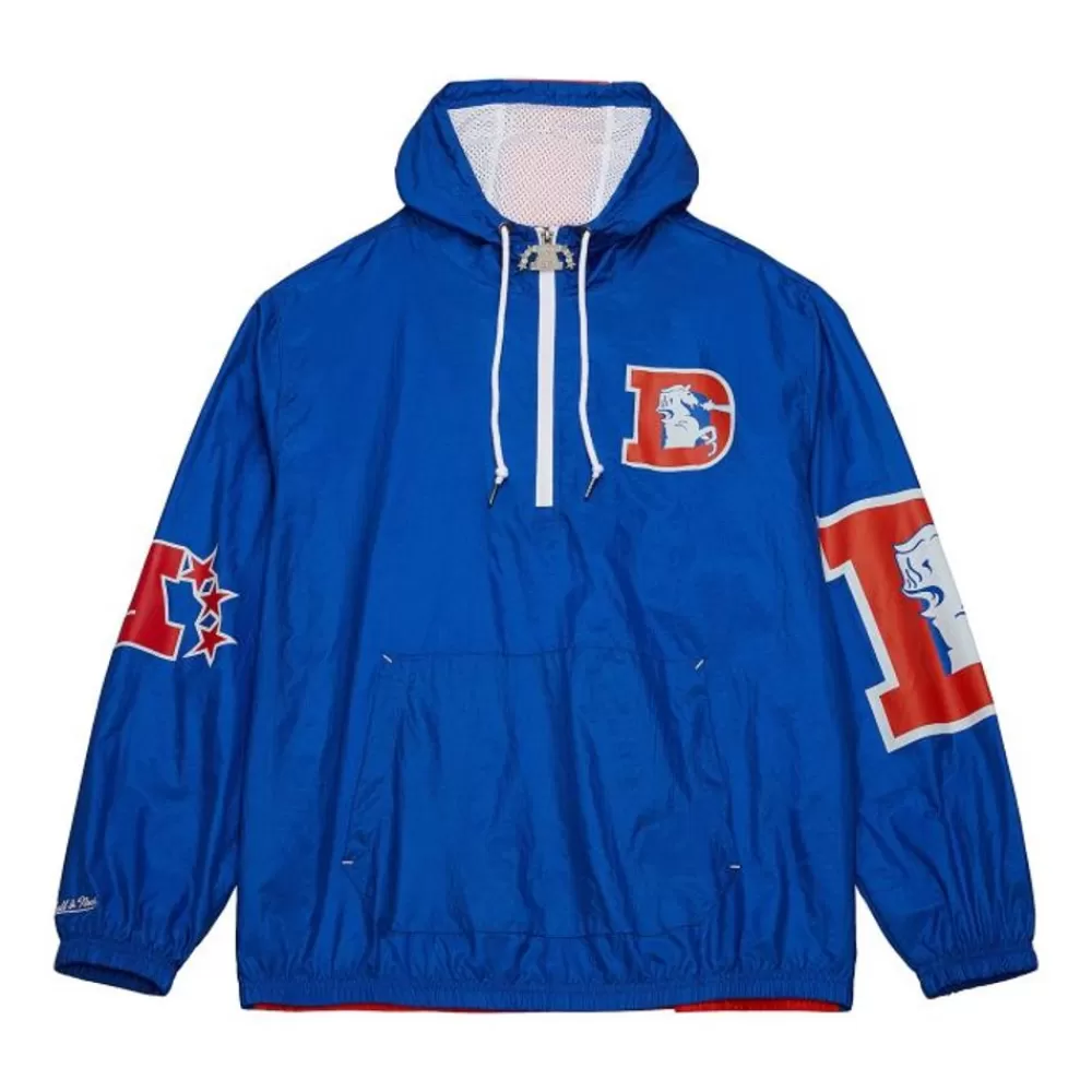 Apparel Mitchell & Ness Jackets & Outerwear-Team Og 2.0 Anorak Windbreaker Denver Broncos