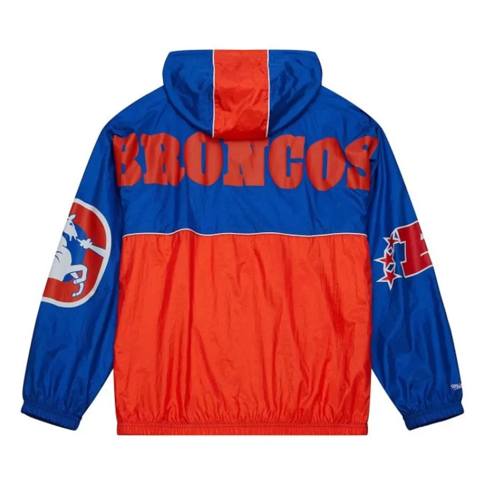 Apparel Mitchell & Ness Jackets & Outerwear-Team Og 2.0 Anorak Windbreaker Denver Broncos