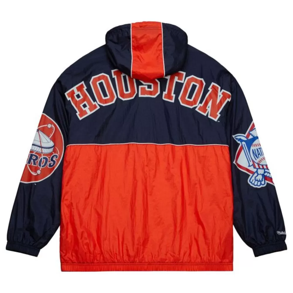 Apparel Mitchell & Ness Jackets & Outerwear-Team Og 2.0 Anorak Windbreaker Houston Astros