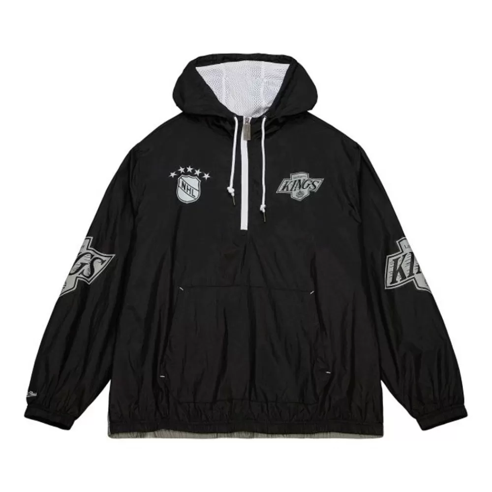 Apparel Mitchell & Ness Jackets & Outerwear-Team Og 2.0 Anorak Windbreaker Los Angeles Kings