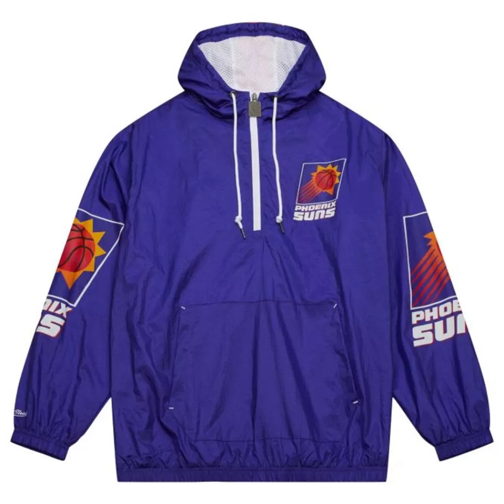 Apparel Mitchell & Ness Jackets & Outerwear-Team Og 2.0 Anorak Windbreaker Phoenix Suns