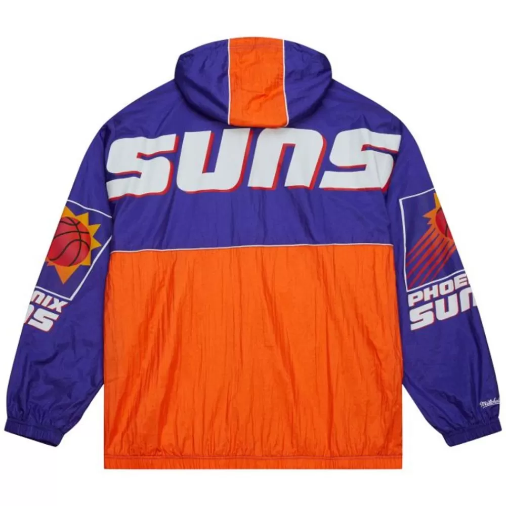 Apparel Mitchell & Ness Jackets & Outerwear-Team Og 2.0 Anorak Windbreaker Phoenix Suns