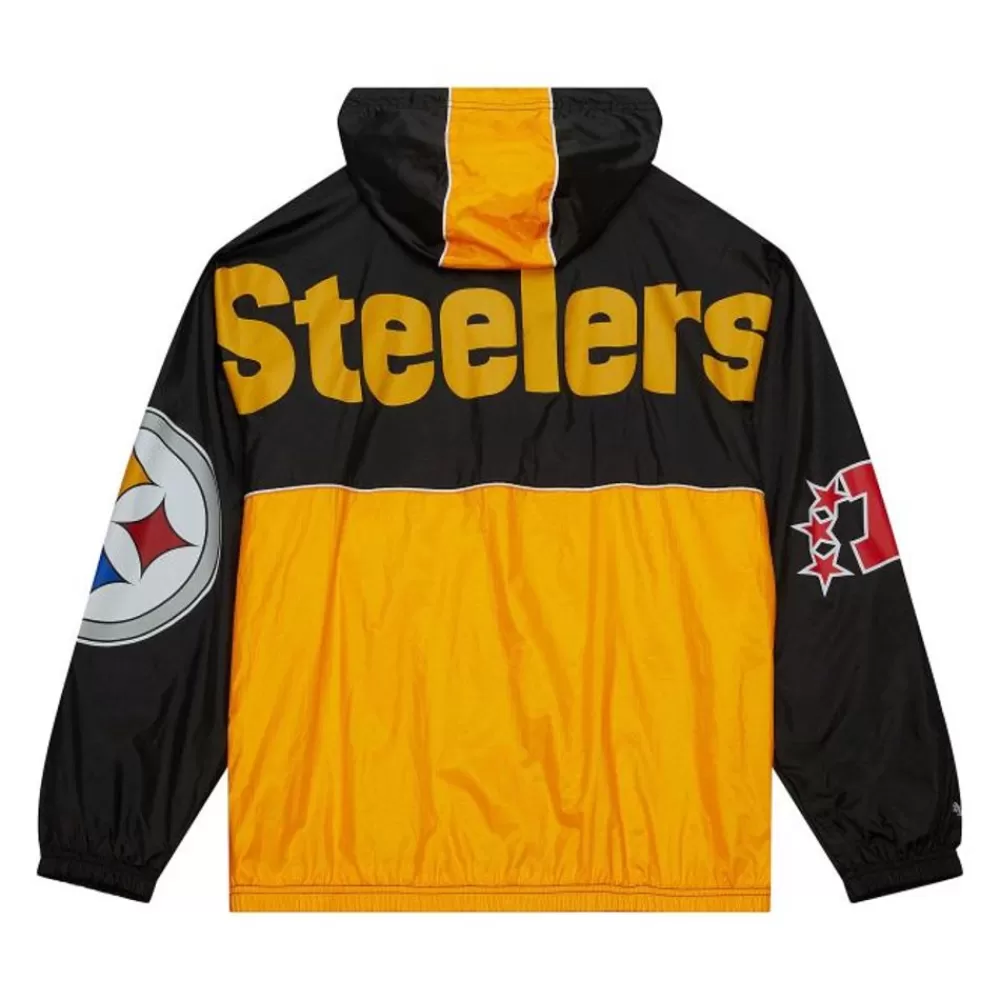 Apparel Mitchell & Ness Jackets & Outerwear-Team Og 2.0 Anorak Windbreaker Pittsburgh Steelers