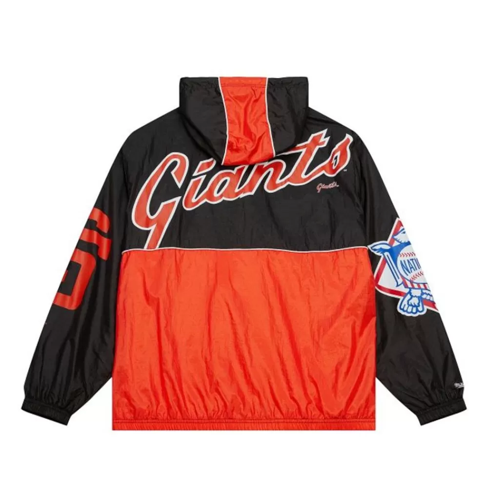 Apparel Mitchell & Ness Jackets & Outerwear-Team Og 2.0 Anorak Windbreaker San Francisco Giants