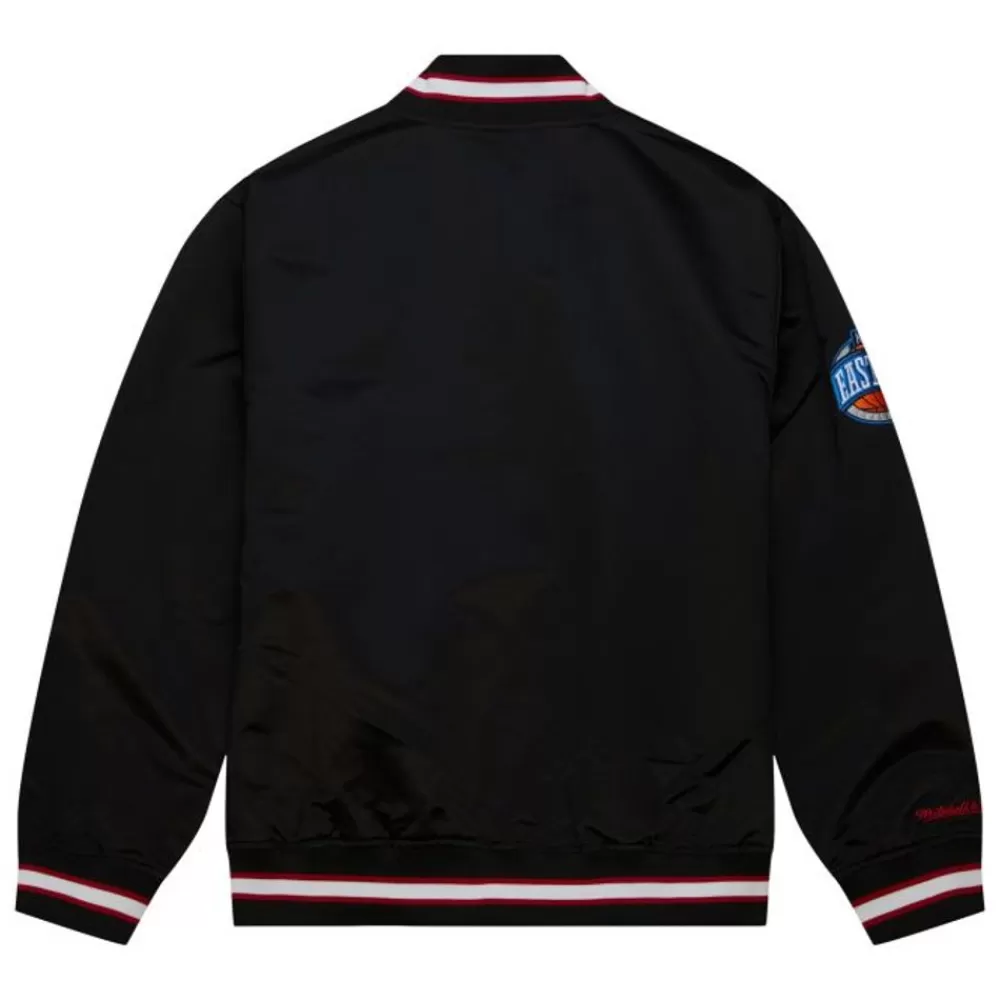 Apparel Mitchell & Ness Jackets & Outerwear-Team Og 2.0 Lightweight Satin Jacket Chicago Bulls