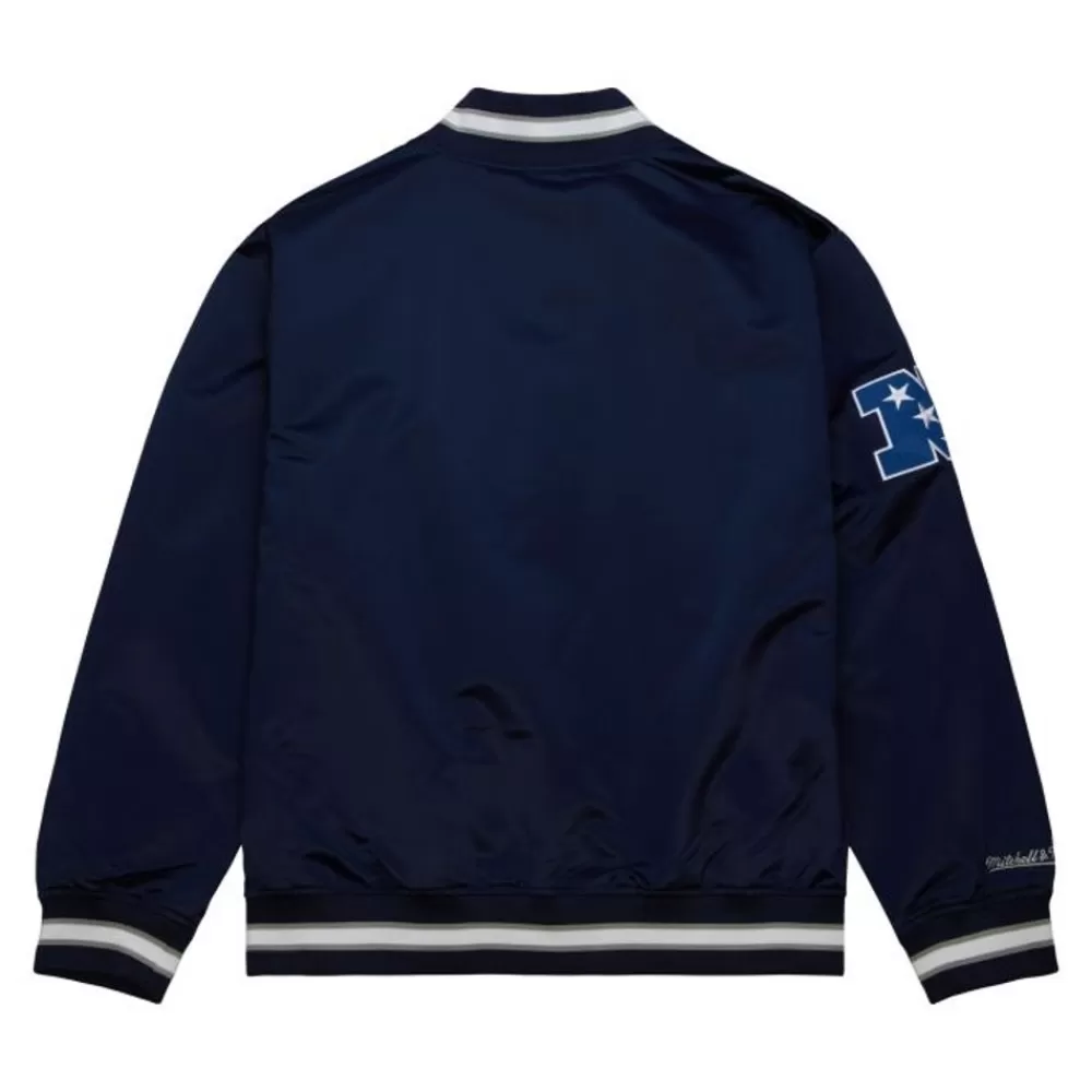 Apparel Mitchell & Ness Jackets & Outerwear-Team Og 2.0 Lightweight Satin Jacket Dallas Cowboys