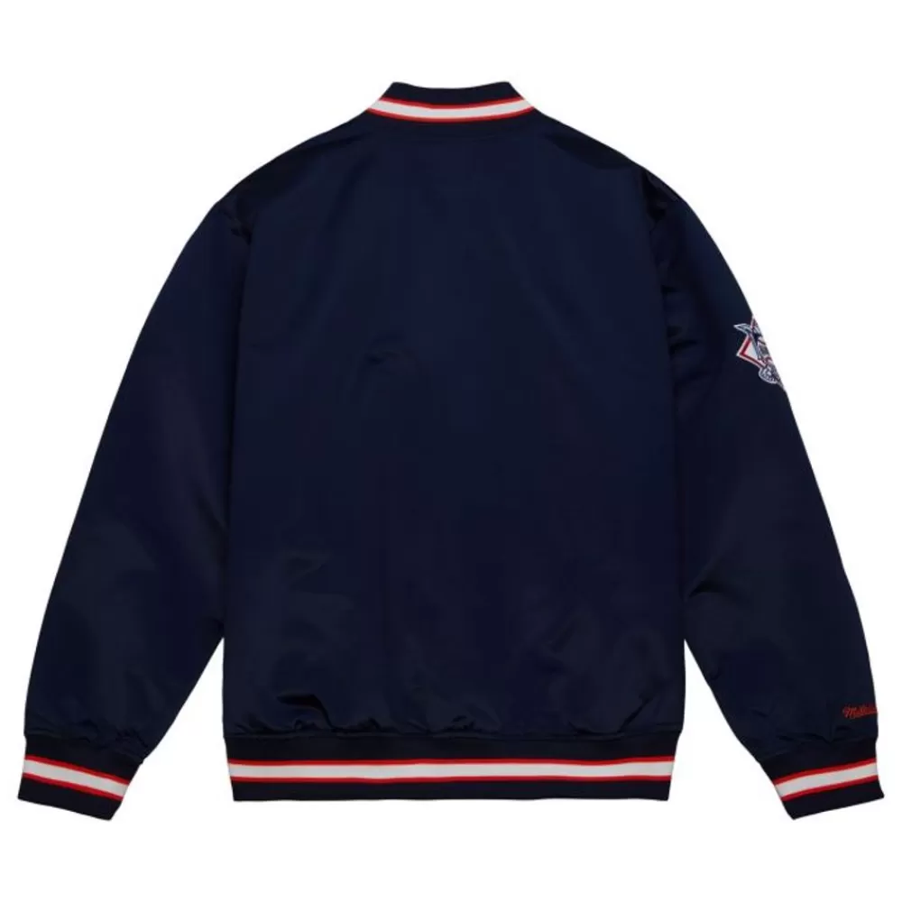 Apparel Mitchell & Ness Jackets & Outerwear-Team Og 2.0 Lightweight Satin Jacket Houston Astros