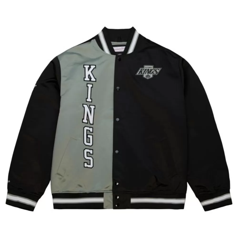 Apparel Mitchell & Ness Jackets & Outerwear-Team Og 2.0 Lightweight Satin Jacket Los Angeles Kings