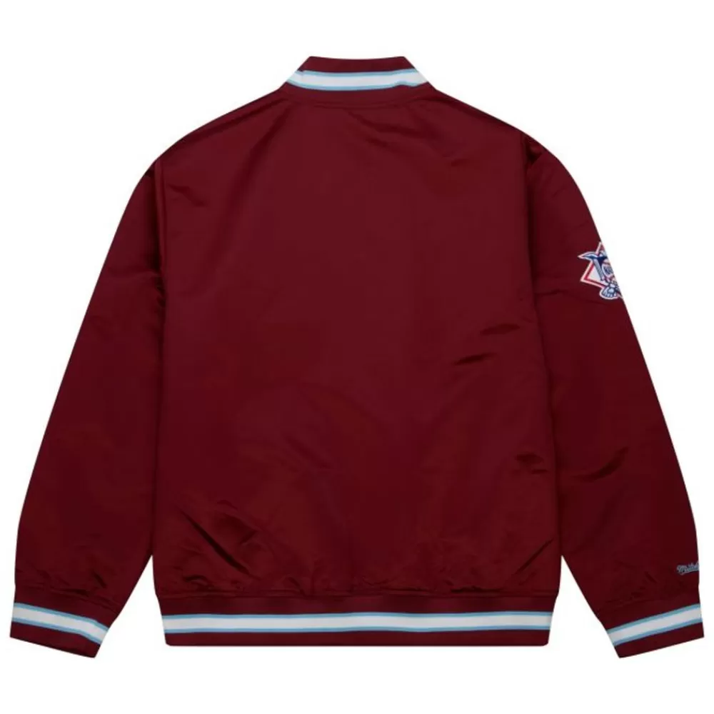 Apparel Mitchell & Ness Jackets & Outerwear-Team Og 2.0 Lightweight Satin Jacket Philadelphia Phillies