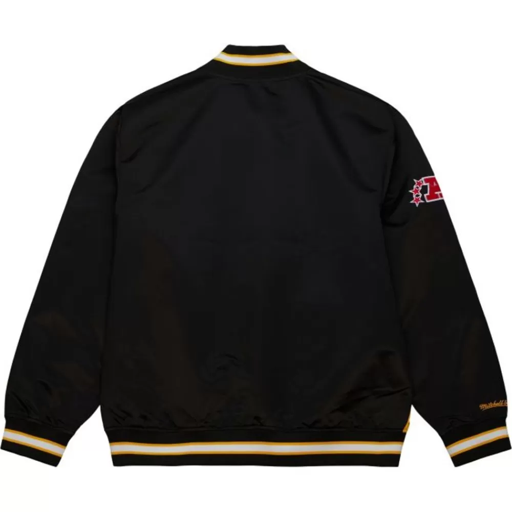 Apparel Mitchell & Ness Jackets & Outerwear-Team Og 2.0 Lightweight Satin Jacket Pittsburgh Steelers