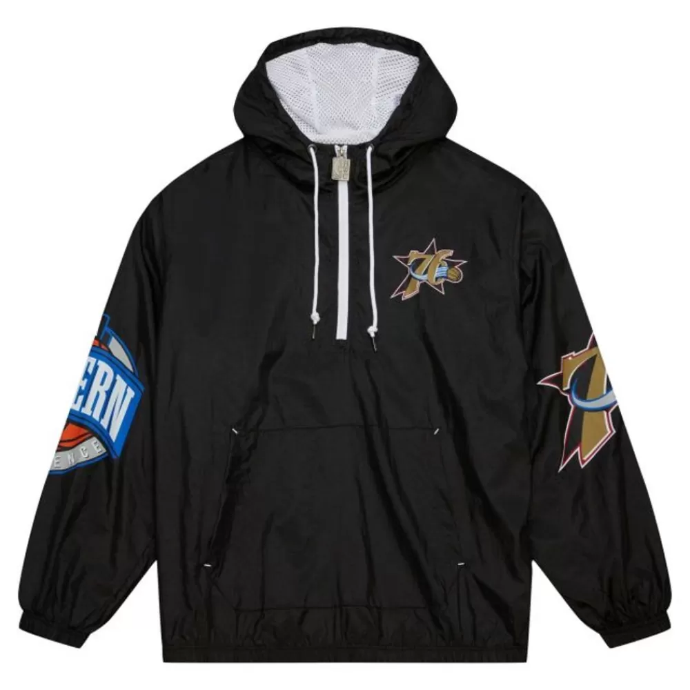 Apparel Mitchell & Ness Jackets & Outerwear-Team Og Anorak Windbreaker Philadelphia 76Ers