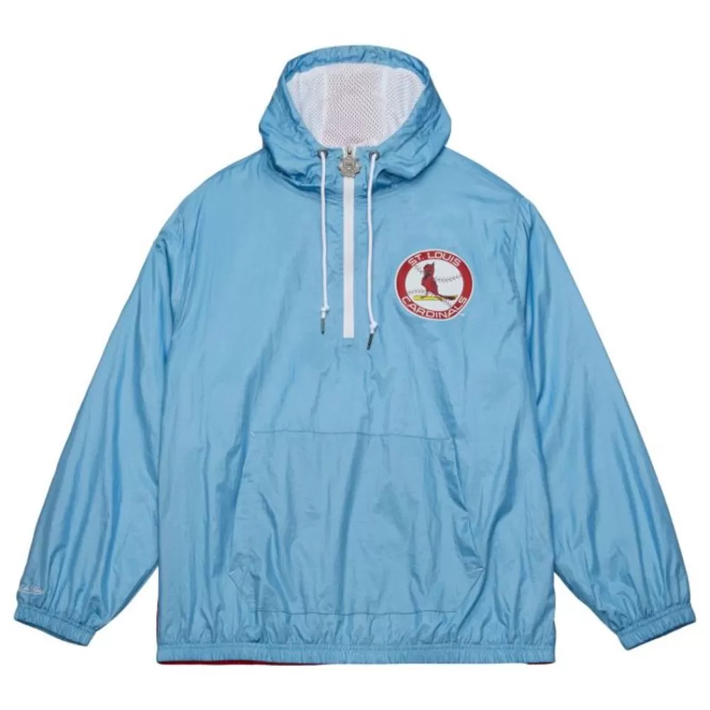 Apparel Mitchell & Ness Jackets & Outerwear-Team Og Anorak Windbreaker St. Louis Cardinals