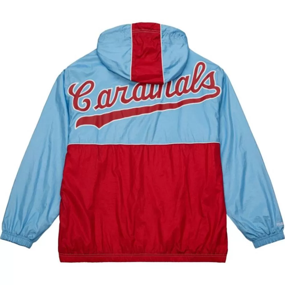 Apparel Mitchell & Ness Jackets & Outerwear-Team Og Anorak Windbreaker St. Louis Cardinals