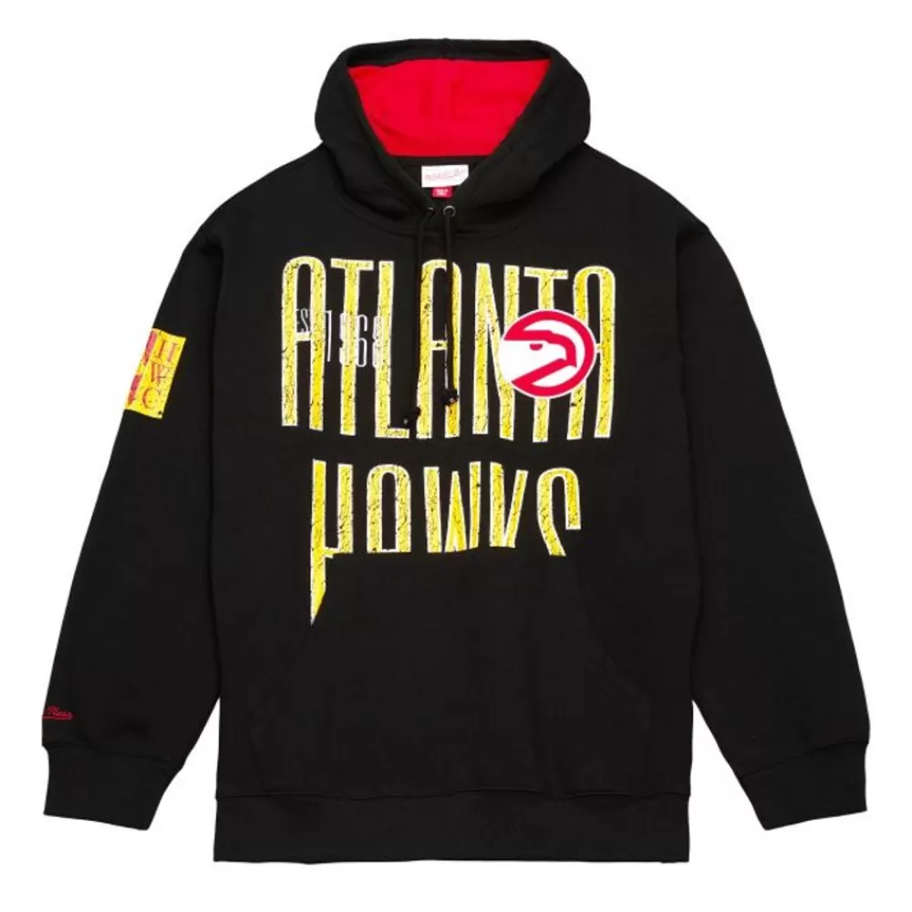 Apparel Mitchell & Ness Hoodies & Sweatshirts-Team Og Fleece 2.0 Atlanta Hawks