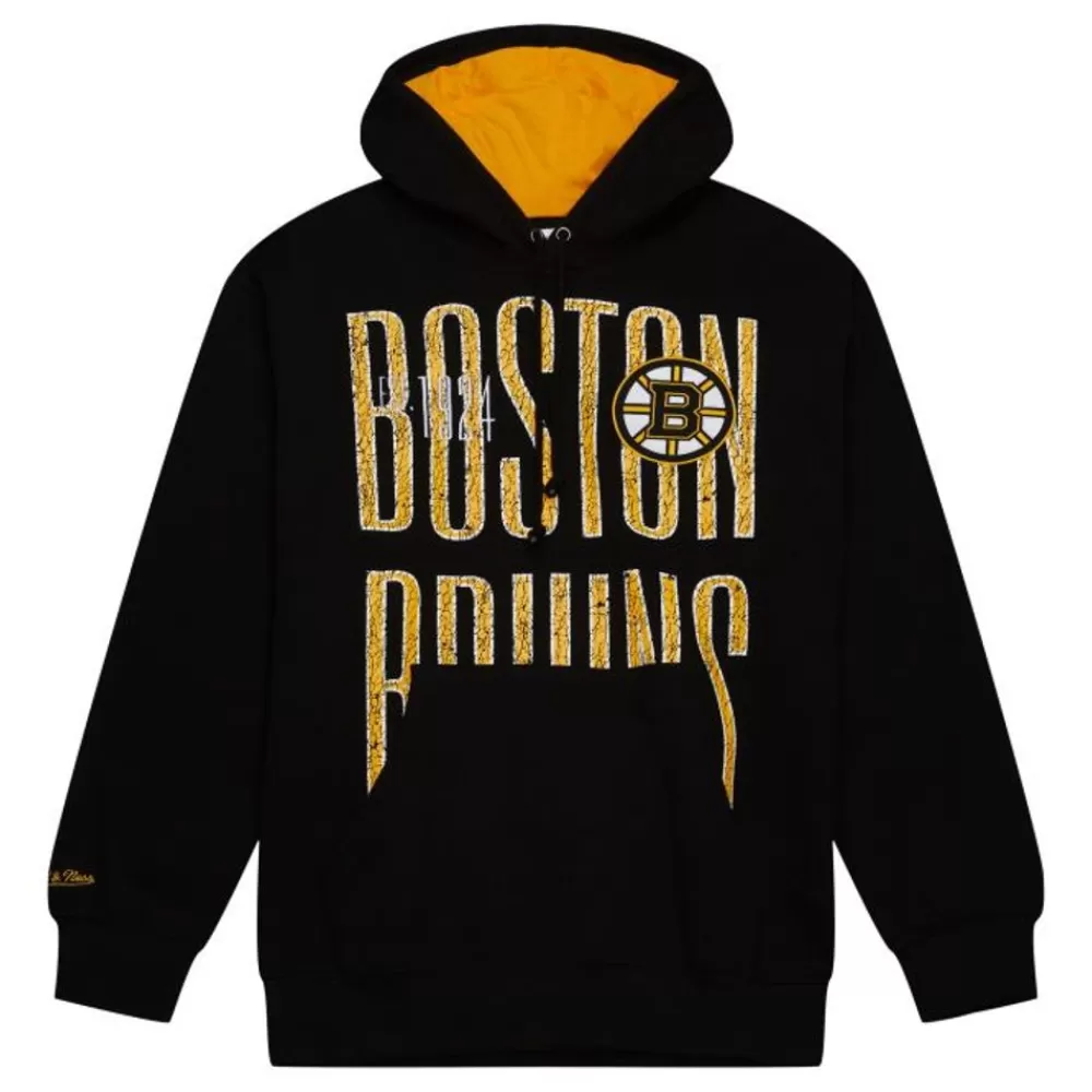 Apparel Mitchell & Ness Hoodies & Sweatshirts-Team Og Fleece 2.0 Boston Bruins