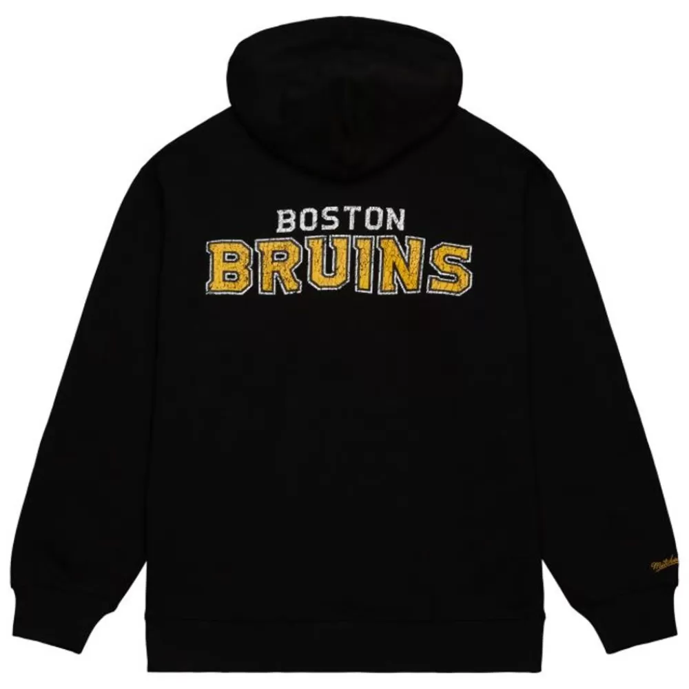 Apparel Mitchell & Ness Hoodies & Sweatshirts-Team Og Fleece 2.0 Boston Bruins